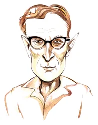 Douglas Lilburn (neuseeländischer Komponist, 1915-2001) Karikatur